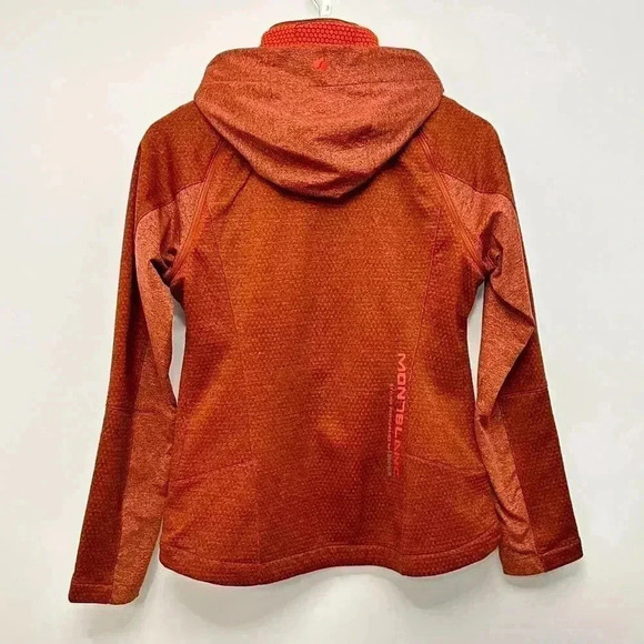 Lafuma x Montblanc Outdoor Full Zip Performance Jacket Gorpcore Orange Women's S - Picture 8 of 16